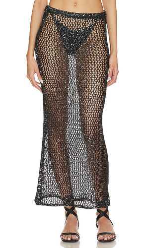 Manu Sequin Net Maxi Skirt in . Size S, XS - h:ours - Modalova