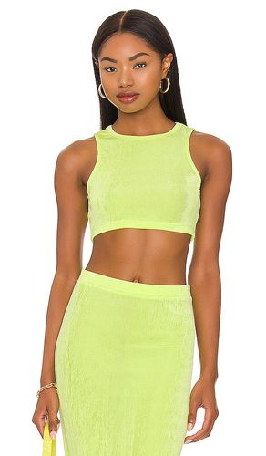 Crop top natalia en color verde talla S en - Green. Talla S (también en XS) - h:ours - Modalova