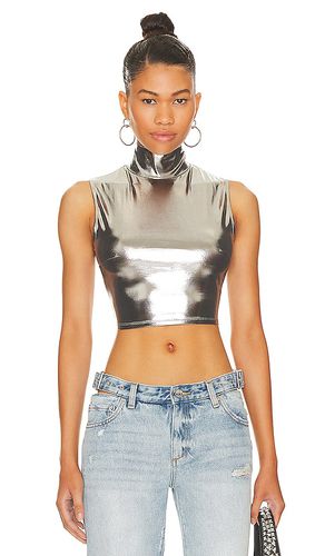 Katerina Top in Metallic Silver. - size M (also in S) - h:ours - Modalova