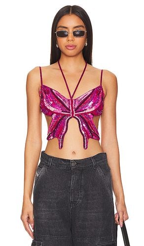 Carola embellished top en color talla M en - Pink. Talla M (también en L) - h:ours - Modalova