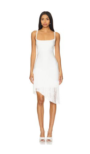 The Zoe Dress in White. - size L (also in S, XS) - Herve Leger - Modalova