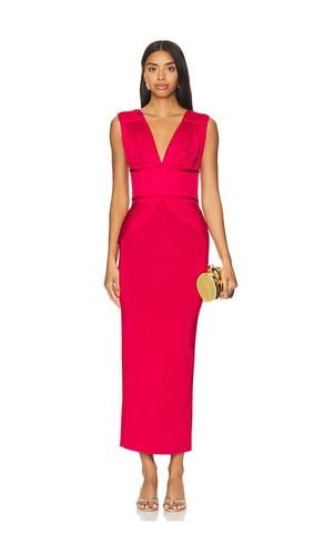 The Lillian Gown in Red. - size L (also in M, S) - Herve Leger - Modalova