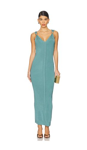 The Kerri Gown in Teal. - size L (also in M, S, XS) - Herve Leger - Modalova