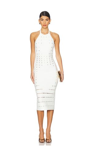 The Joanne Dress in White. - size L (also in M, S) - Herve Leger - Modalova