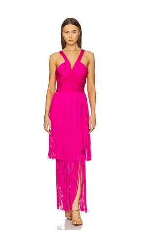 The Margaret Gown in Pink. - size L (also in S, XS) - Herve Leger - Modalova