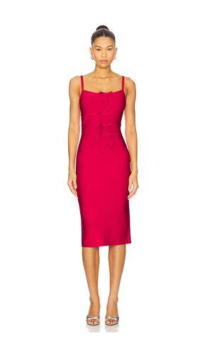 Alicia Dress in Fuchsia. - size L (also in S, XS) - Herve Leger - Modalova