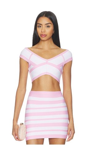 SCHULTERFREIES TOP THE SPOTLIGHT CROP TOP in . Größe M. Also in XS - Herve Leger - Modalova