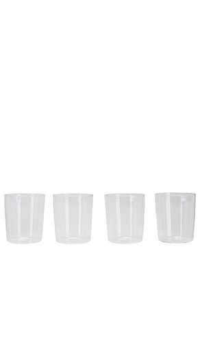 Essential Set Of 4 Medium Glasses in White - HAWKINS NEW YORK - Modalova
