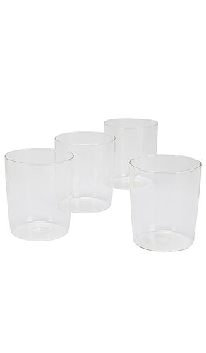 Essential Set Of 4 Medium Glasses in White - HAWKINS NEW YORK - Modalova