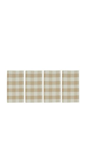 Essential Gingham Napkins Set Of 4 in - HAWKINS NEW YORK - Modalova