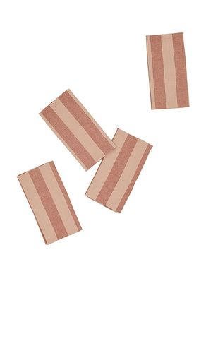 Essential Striped Dinner Napkin in Red - HAWKINS NEW YORK - Modalova
