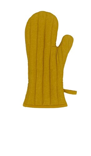 Simple Linen Oven Mitt in Yellow - HAWKINS NEW YORK - Modalova