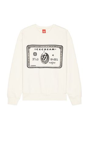 Card Sweatshirt in Cream. - size L (also in M, S, XL/1X) - ICECREAM - Modalova