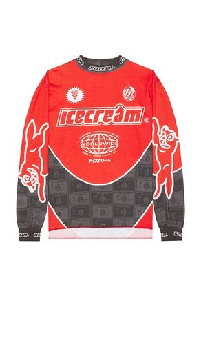 Worldwide Moto Jersey in Red. - size L (also in M, S, XL/1X) - ICECREAM - Modalova