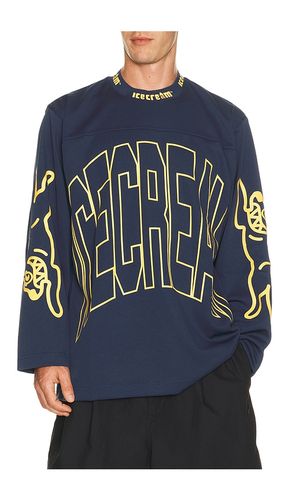 Returner Long Sleeve Tee in Blue. - size L (also in M, S, XL/1X) - ICECREAM - Modalova