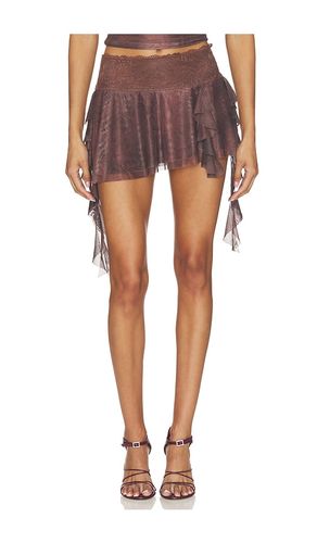 Silo Skirt in Chocolate. - size L (also in S) - I.AM.GIA - Modalova