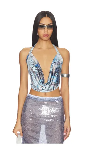 Sasha Top in Blue. - size L (also in S, XS) - I.AM.GIA - Modalova