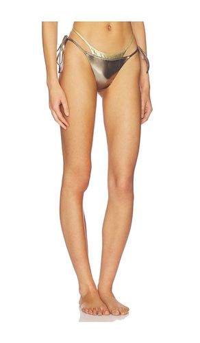 Fiji Bikini Bottom in Metallic Gold. - size S (also in M) - I.AM.GIA - Modalova