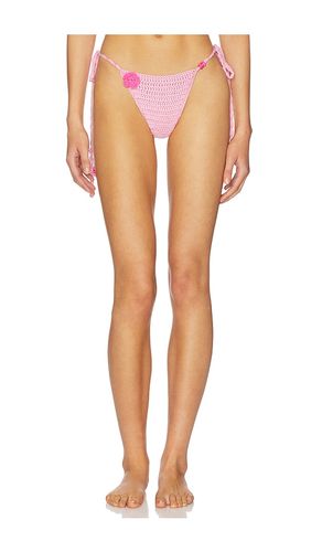 Crochet Bikini Bottom in Pink. - size L (also in M) - I.AM.GIA - Modalova
