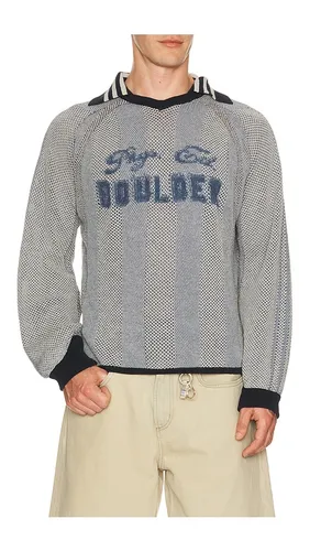 Athletic Stripe Sweater in . Size L. Also in M, S, XL/1X - ISA BOULDER - Modalova