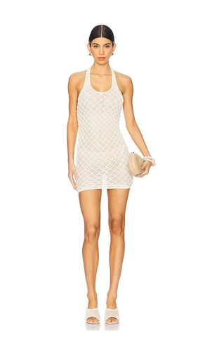 Macramist Tank Dress in White. - size L (also in S, XL) - ISA BOULDER - Modalova