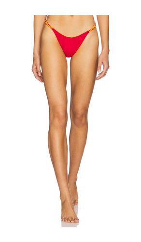 Braidchain Bikini Bottom in Red. - size L (also in M, S, XL, XS) - ISA BOULDER - Modalova