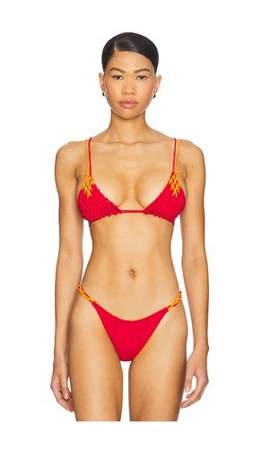 Grad Bikini Top in Red. - size L (also in M, S, XL, XS) - ISA BOULDER - Modalova