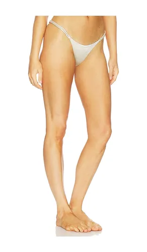 High Weave Bikini Bottom in Metallic . - size L (also in M, XL) - ISA BOULDER - Modalova