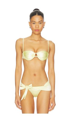 Static Bikini Top in Lemon. - size S (also in XL, XS) - ISA BOULDER - Modalova
