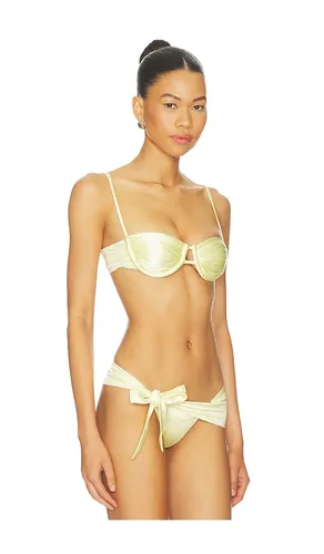 Static Bikini Top in Lemon. - size S (also in XL, XS) - ISA BOULDER - Modalova
