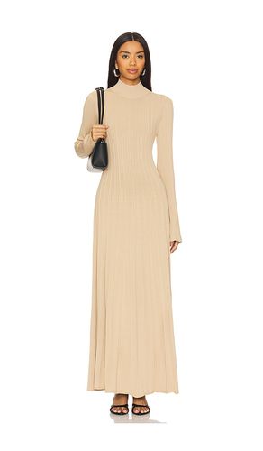 Kourtney Plisse Dress in Beige. - size L (also in M) - Ivy Oak - Modalova