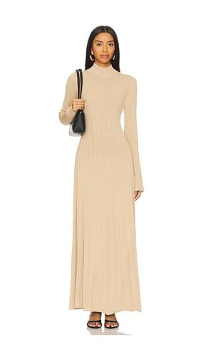 Kourtney Plisse Dress in Beige. - size L (also in M, S, XL) - Ivy Oak - Modalova