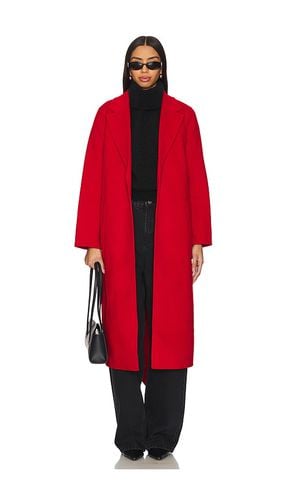 Celia Belted Double Face Coat in Red. - size 34 (also in 36, 38, 40, 42) - Ivy Oak - Modalova