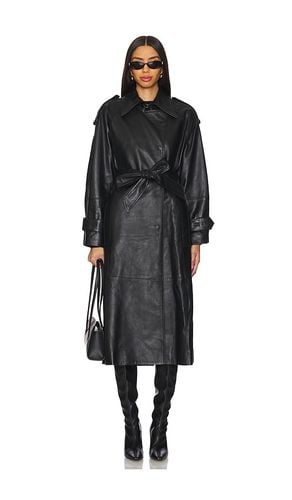 Lilith Leather Trench Coat in . - size 32 (also in 36, 38, 40) - Ivy Oak - Modalova