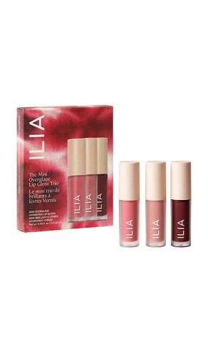 Brillo de labios overglaze lip gloss deluxe trio en color beauty: multi talla all - ILIA - Modalova