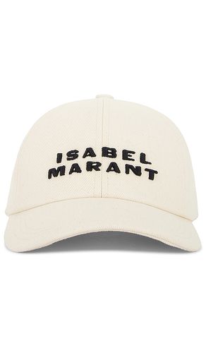 Sombrero de lona con logo tyron en color blanco talla 57 en & - White. Talla 57 (también en 59) - Isabel Marant - Modalova