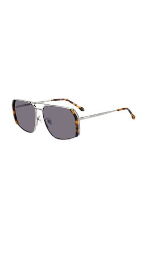 Square sunglasses in color brown size all - Isabel Marant - Modalova
