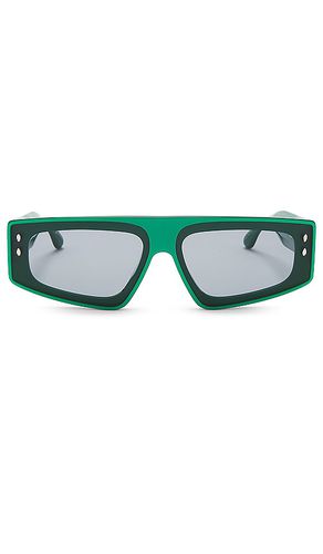 Flat Top Sunglasses in Green - Isabel Marant - Modalova