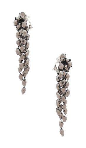 Clip earrings in color grey size all - Isabel Marant - Modalova