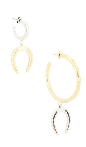 Asymmetric earrings in color metallic size all - Isabel Marant - Modalova