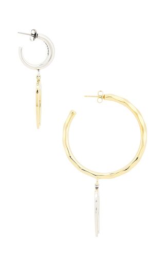 Asymmetric earrings in color metallic size all - Isabel Marant - Modalova