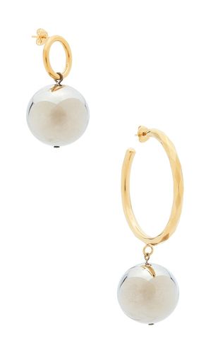 Asymmetric earrings in color metallic size all - Isabel Marant - Modalova