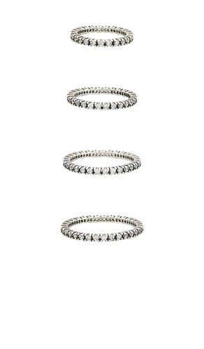 Conjunto de anillos en color plateado metálico talla all - Isabel Marant - Modalova