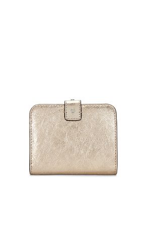 Wallet in Metallic Gold - Isabel Marant - Modalova