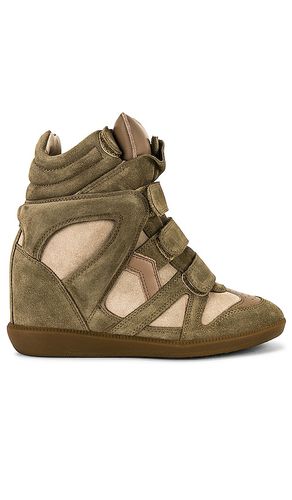 Bekett Sneaker in Olive. - size 37 (also in 38, 39, 40, 41) - Isabel Marant - Modalova