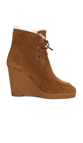 Cylia Shearling Wedge Boot in . - size 36 (also in 37, 38, 39, 40) - Isabel Marant - Modalova