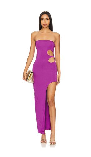 Hana tube maxi dress en color morado talla L en - Purple. Talla L (también en M, S) - Indah - Modalova