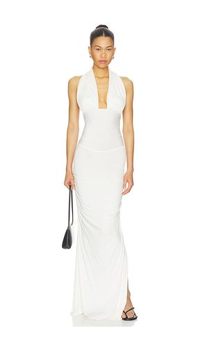 Amanda Solid Halter Maxi Dress in . Size S. Also in M - Indah - Modalova