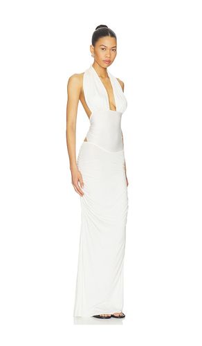 Amanda Solid Halter Maxi Dress in . Size S. Also in M - Indah - Modalova