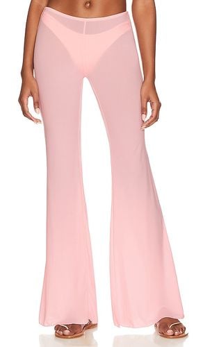 Wanda Low Rise Flare Pant in Pink. - size L (also in M) - Indah - Modalova